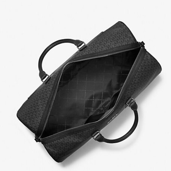 Michael Kors Harrison Signature Logo Duffel XL -Black (NWT) - Picture 3 of 3